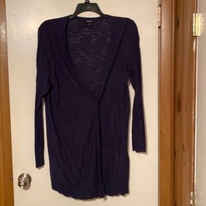 Navy blue cardigan